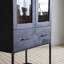 Armoire 31,5 x 18 x 86,5 po, noir (armoire)