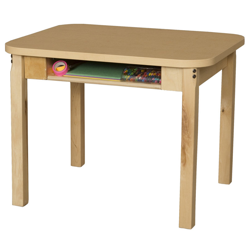 Student Desk with Adjustable Legs 18"-29"