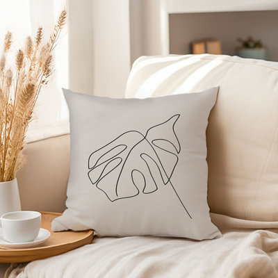  Botanical Minimalist Monstera Botanicals Line Art Monstera Leaf Modern