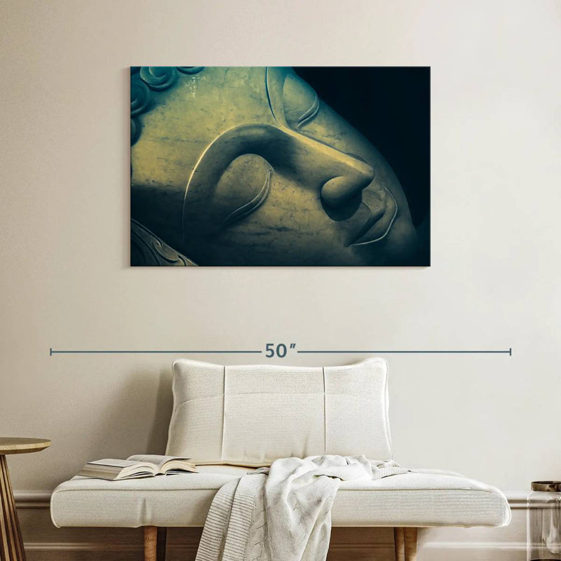 Adella Detailed Sleeping Buddha, 26" H x 39" W