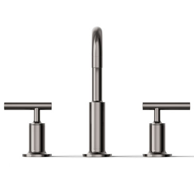 Purist Low-Handle Widespread Bathroom Faucet
