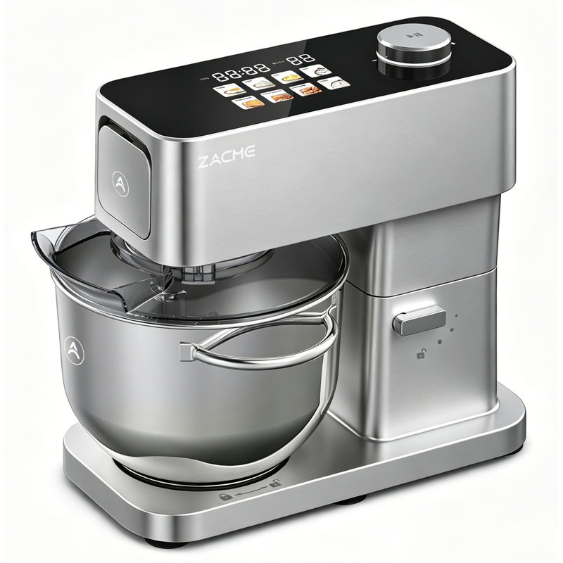 Mélangeur sur socle ZACME 5.5QT, Silver