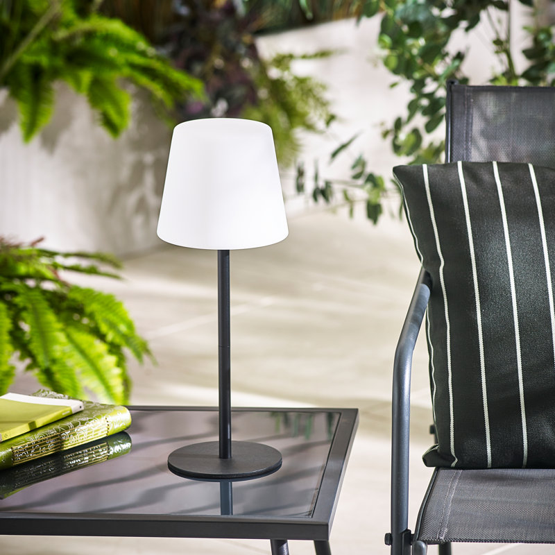 Lummus Black Outdoor Table Light