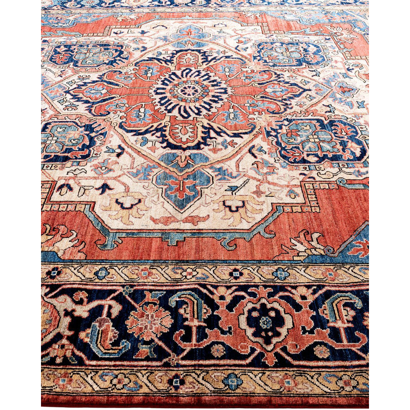 Serapi One-of-a-Kind 9' 1" X 11' 8" Hand Knotted Area Rug