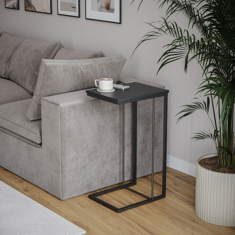 Sauncho End Table, Black