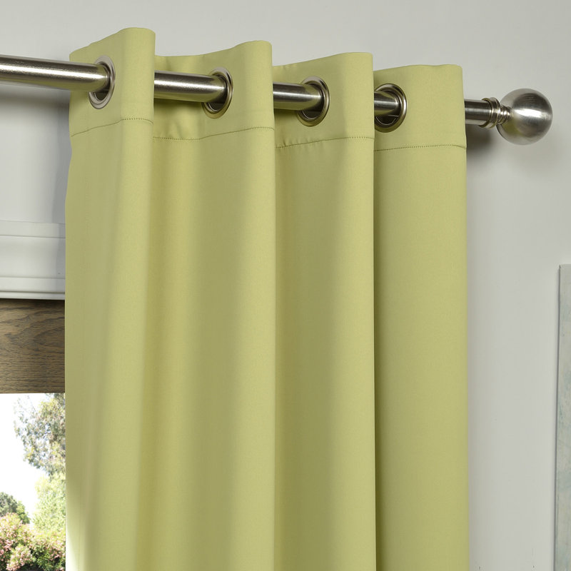 Rideaux obscurcissant de pièce pour le salon - Rideaux de chambre à coucher pour rideaux à panneau simple de grande fenêtre