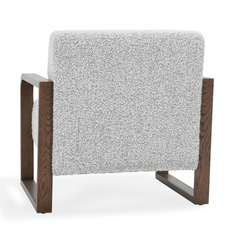 Lexington Boucle Accent Chair Mercury Gray