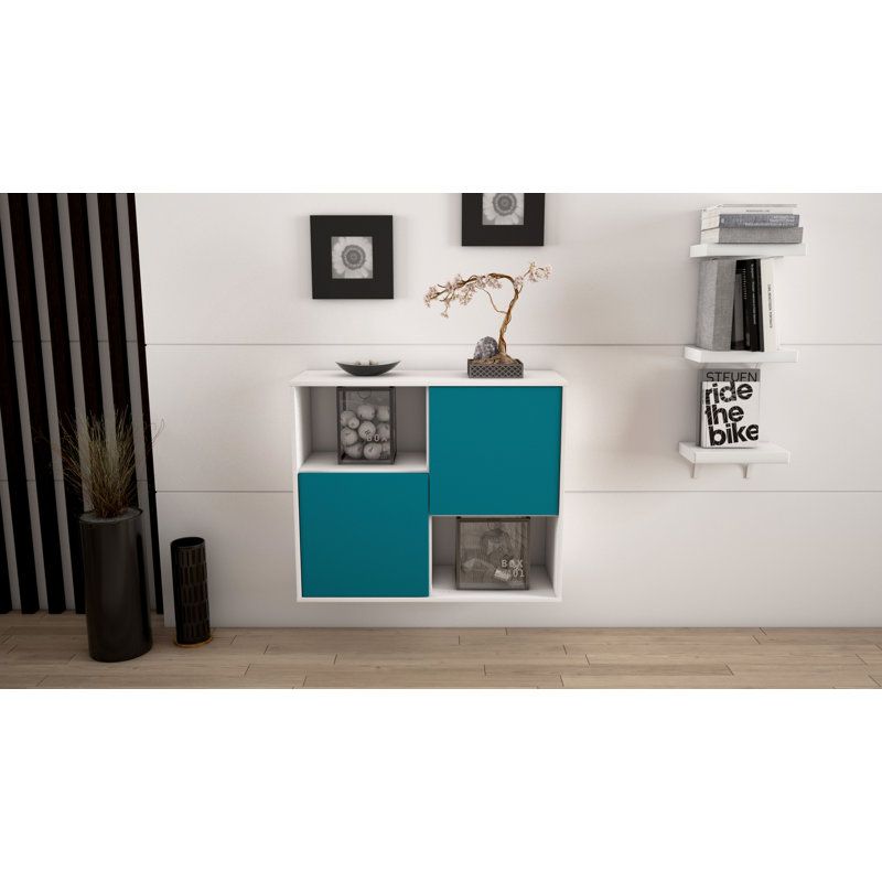 Reddick 92 cm W Sideboard, Turquoise