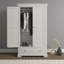 Adaleya 2 Door 1 Drawer Wardrobe-1214912571