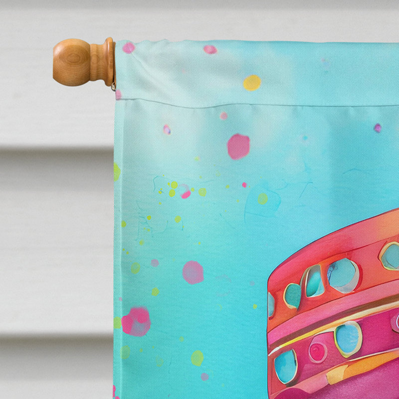 Drapeau de la maison Hippie Dawg, Labrador brun