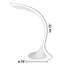 Lampe de table arquée 14,76 po Carrollton-21726714