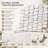 CNK White Pebble Wall Strip
