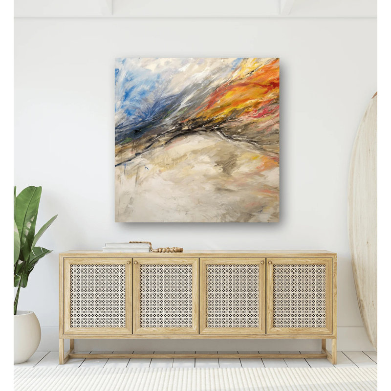 Heartsong - Artist Enhanced Canvas Print, 20" H x 20" W x 3" D, Unframed