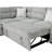 9401 Nickel Sectional With 3 Pillows