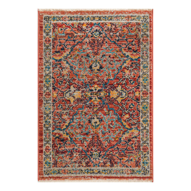 Alkire Floral Indoor Rug, Rectangle 2'2" x 3'1"