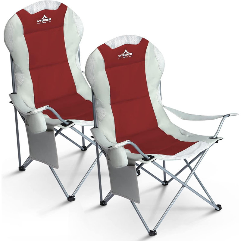 Folding Camping Chair, Red