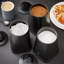 Swan SWKA18521BLKN Stealth Set of 3 Storage Canisters for Coffee/Sugar/Tea & Other Loose Ingredients, Airtight Lids, 1.3L, Black