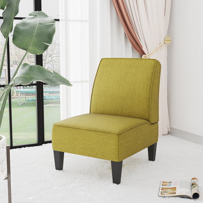 Fauteuil de chambre de 22 po de largeur Leanne, Vert