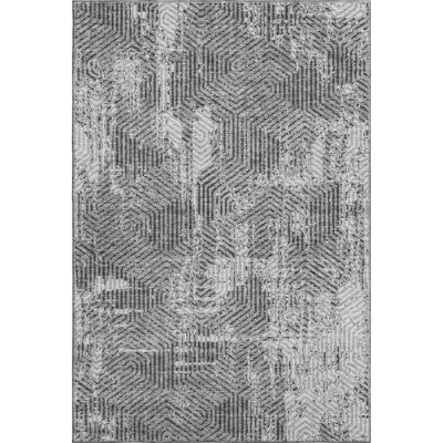 Premium Machine Washable Prisco Gray Rug