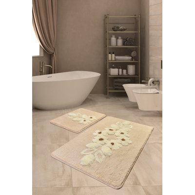 Ensemble de 2 tapis de bain Bourdeilles
