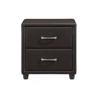 Contemporary Design Two Drawers Nightstand