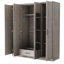 Armoire 4 portes avec 1 tiroir-1583342489