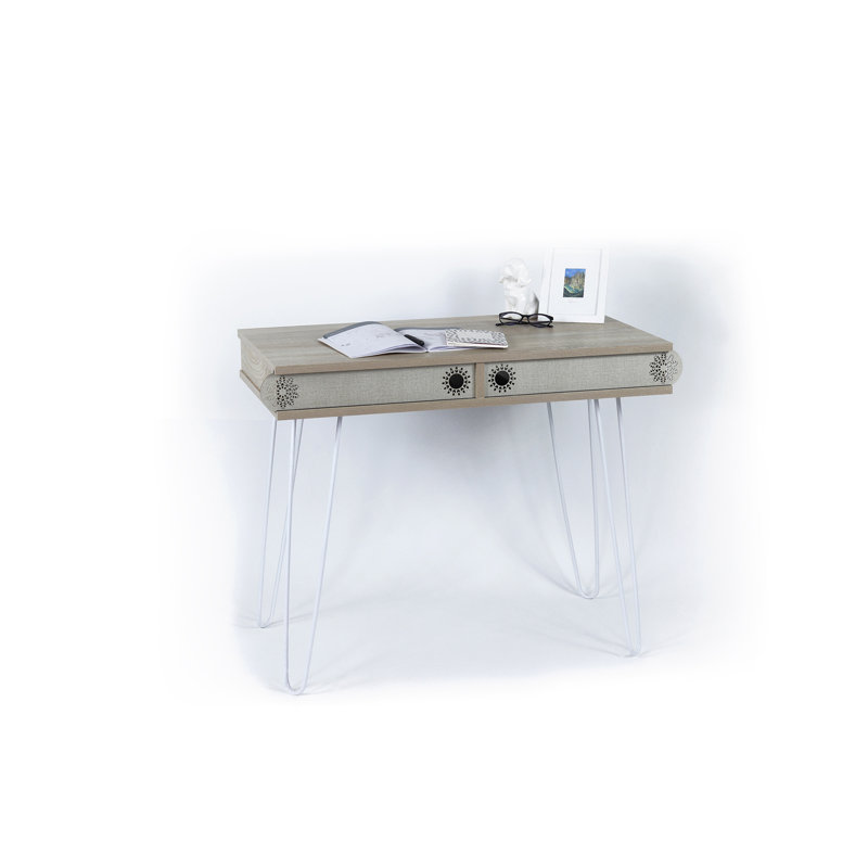 Bureau moderne avec pieds en métal