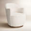 Aurora Wide Swivel Armchair-215775032