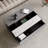 51‘’ Lift Top Coffee Table With Snowy White Sintered Stone Top And Storage Drawers