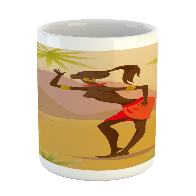 Grande tasse à café africaine