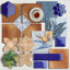Carreau de porcelaine espagnol pour mur et plancher 7,88 "x 7,88" Sentier