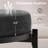 30.7" W Chenille Upholstered Round Ottoman With Adjustable Metal Legs-254646240
