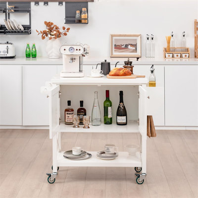 Hanny Wood Kitchen Island