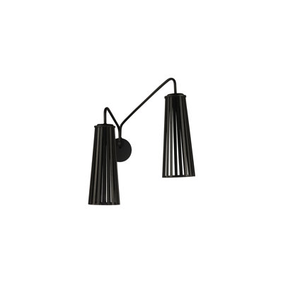 Bourgoin Manufactured Wood Armed Sconce