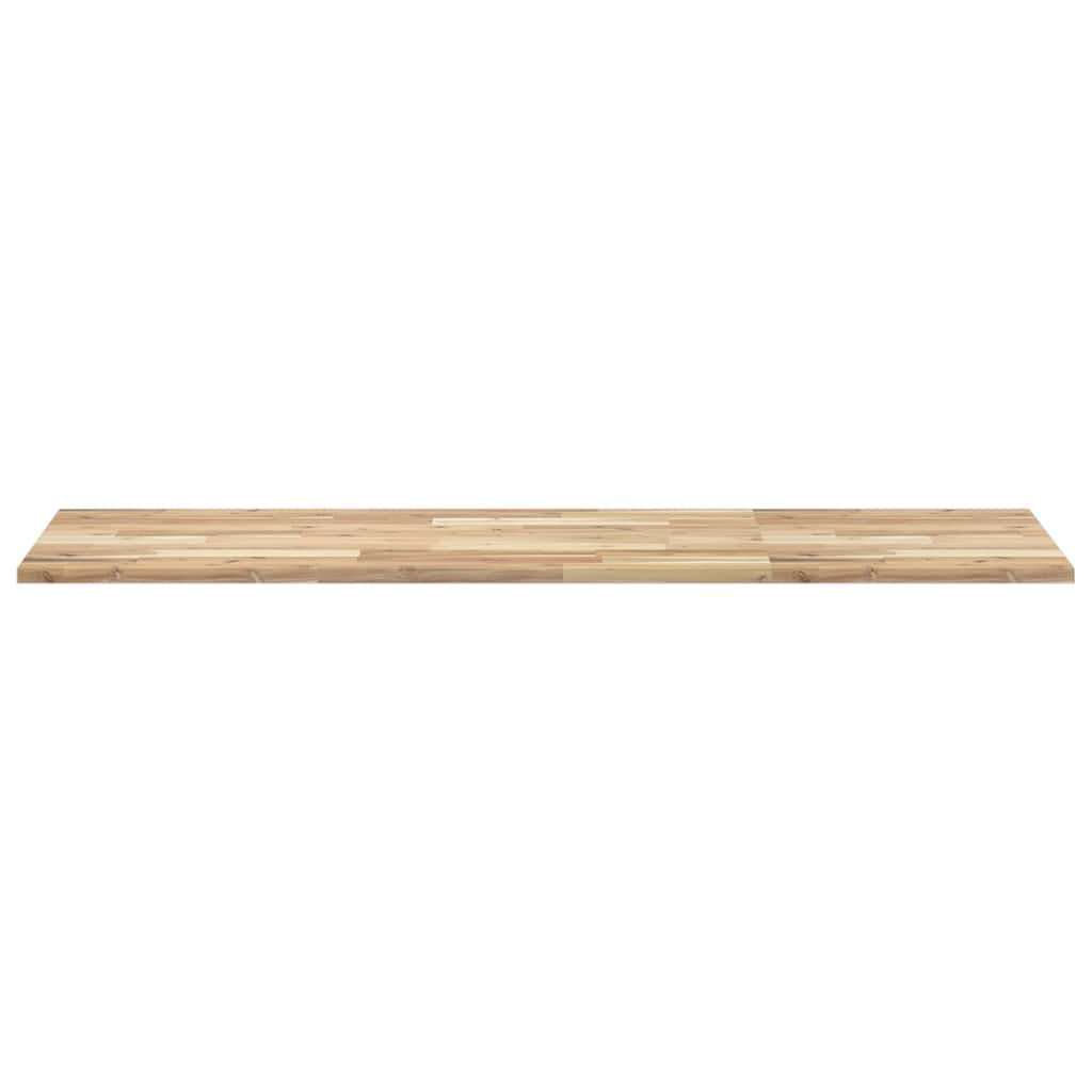 Desk Top Untreated 160X50x2 Cm Solid Wood Acacia