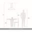 Luminaire suspendu DEL 21 po Meier-421889441