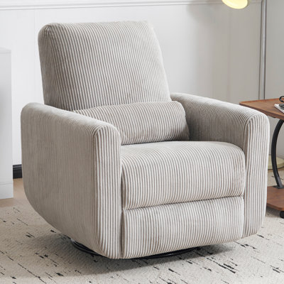 360° Swivel Recliner With Heating And Massage