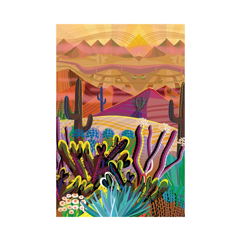 «High on a Mountain Top» par Charles Harker - photographie sur toile tendue, H 60 po x l 40po x P 1,5 po