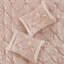 7 Piece Tufted Comforter Set Blush