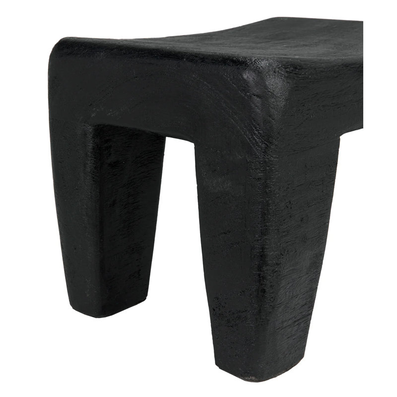 Sumo Accent Stool, Black
