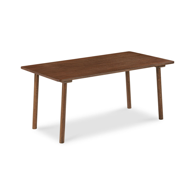 Joeris 66" Rectangular Dining Table, Dark Walnut
