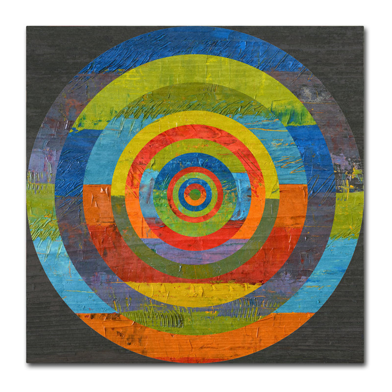 " Full Circle " Print, 18" H x 18" W x 2" D