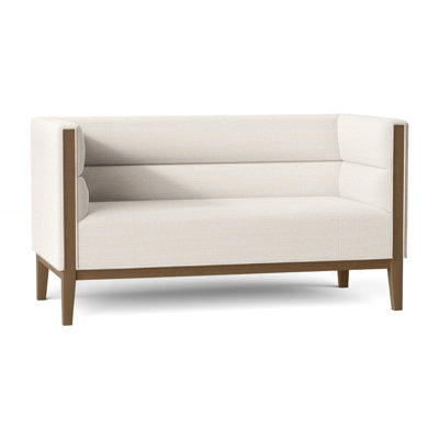 Dyson 58" Tuxedo Arm Loveseat