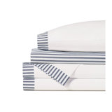 Blass Ticking Sheet Set In Sky