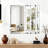 Rectangle Beveled Frameless Bathroom Vanity Mirror Decorative Wall Accent Mirror