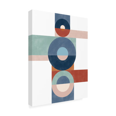 Bolog Elena Ristova Aspectratiobluerust48 Canvas Art