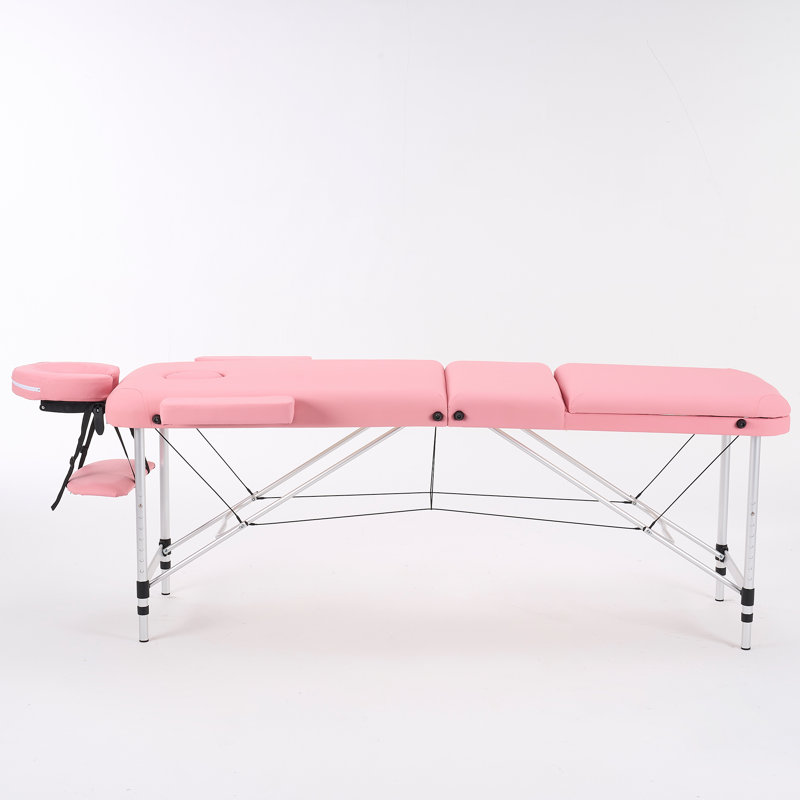 Table de massage 84 po réglable, Rose