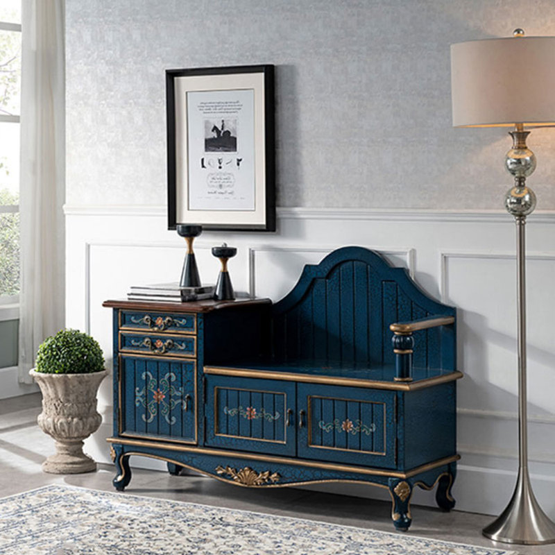 47.2in Retro style Shoe Change Stool