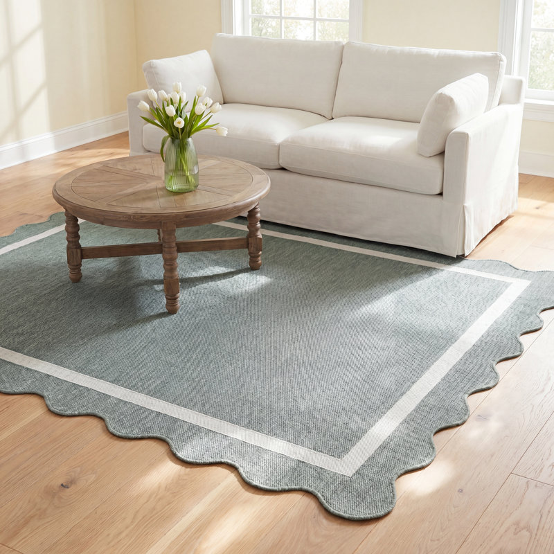 Skiles Machine Woven Rug, Rectangle 5'3" x 6'11.9"