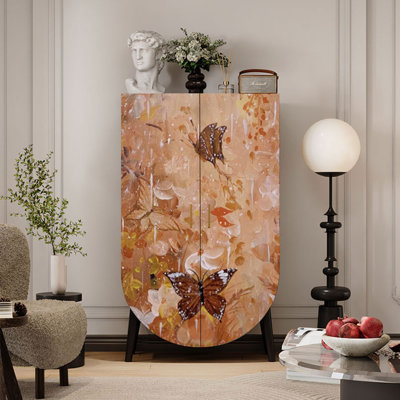 New Chinese-style retro wardrobe